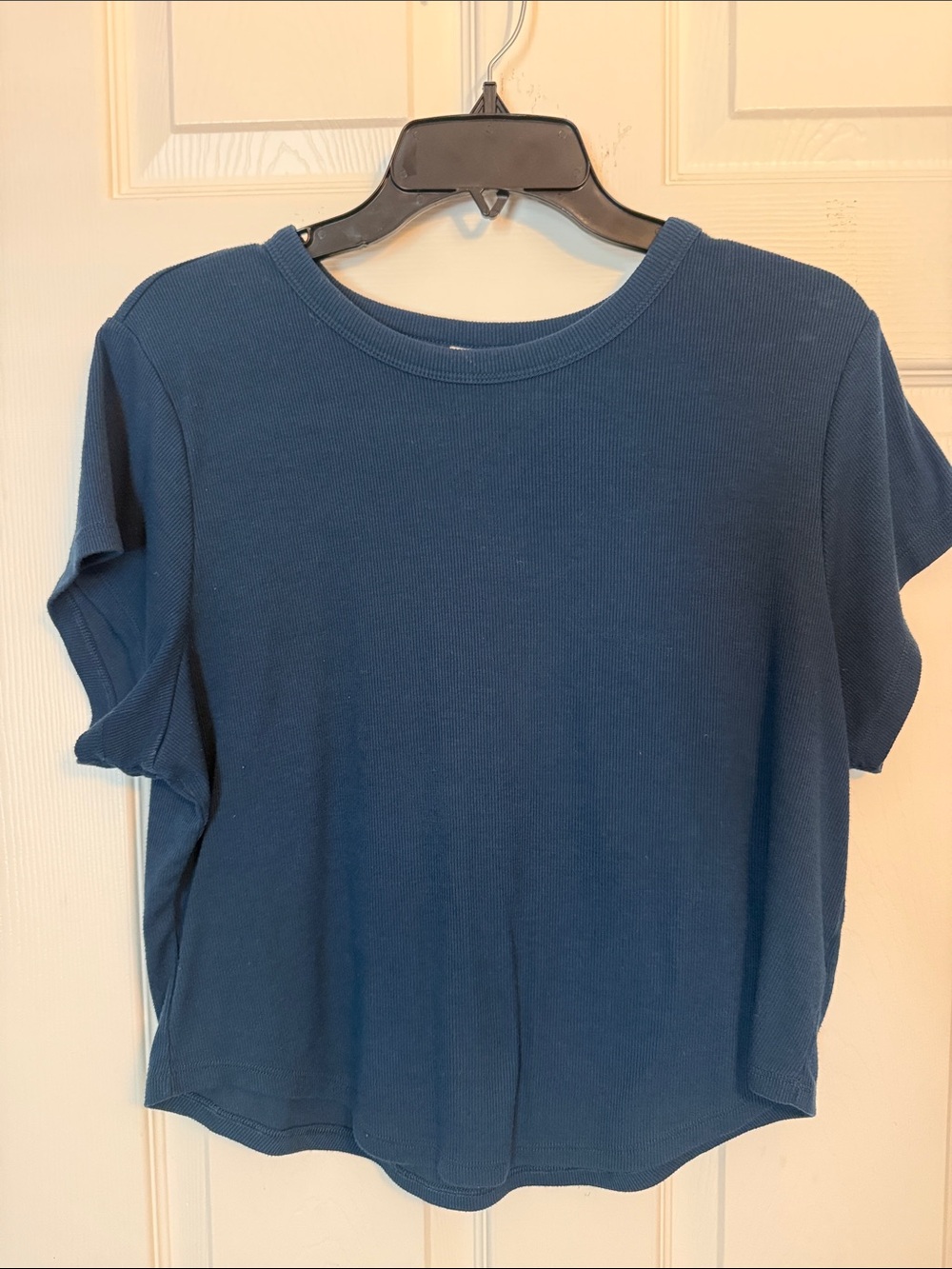 Old Navy Navy Blue Short Sleeve Crewneck Tee